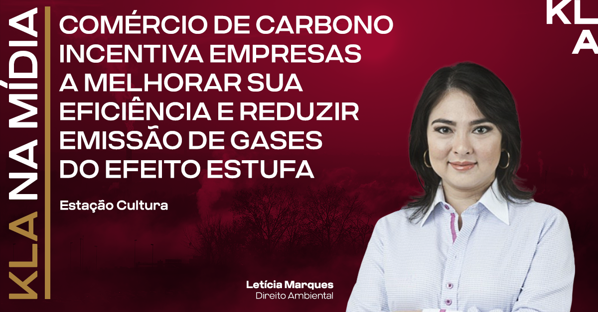 Letícia Marques trata sobre mercado de carbono em entrevista ao programa Estação Cultura