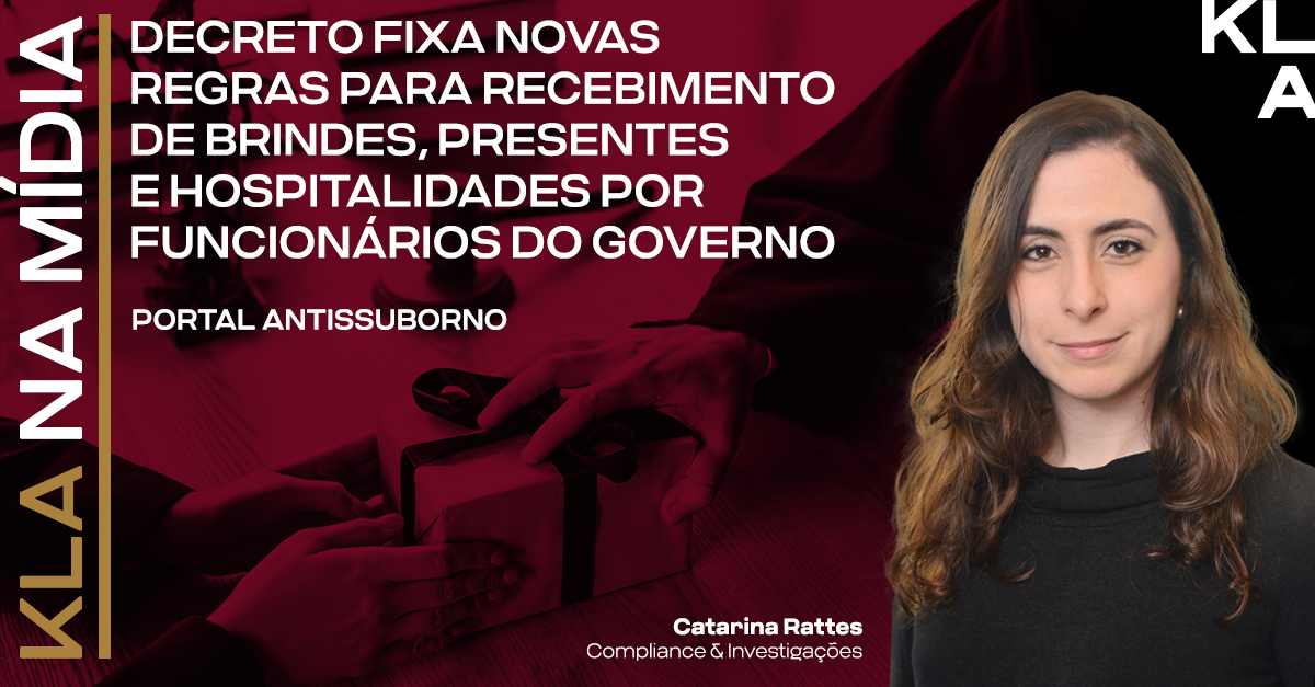 Catarina Rattes tem artigo publicado no Portal Antissuborno