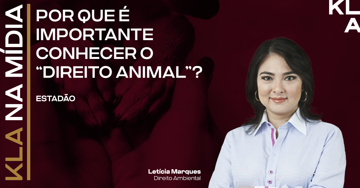 Letícia Marques tem artigo sobre Direito Animal publicado no Estadão